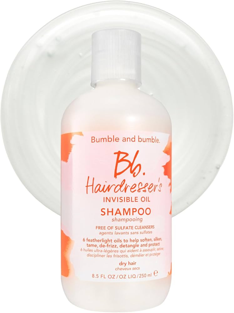 Bumble and bumble. Hairdresser's Invisible Oil Hydrating Shampoo | Anti Frizz, Softening, Color S... | Amazon (US)