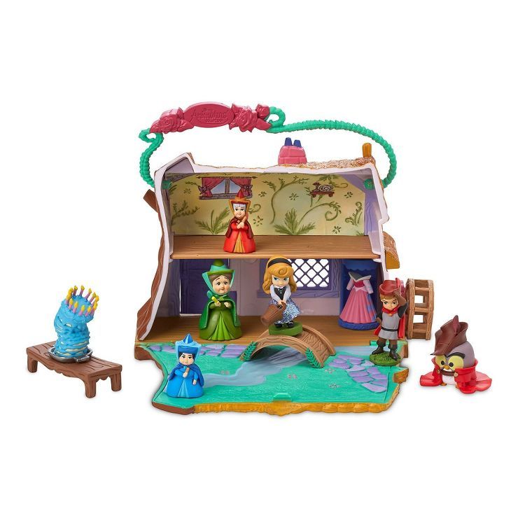 Disney Animators' Collection Littles Sleeping Beauty Aurora Cottage Playset | Target