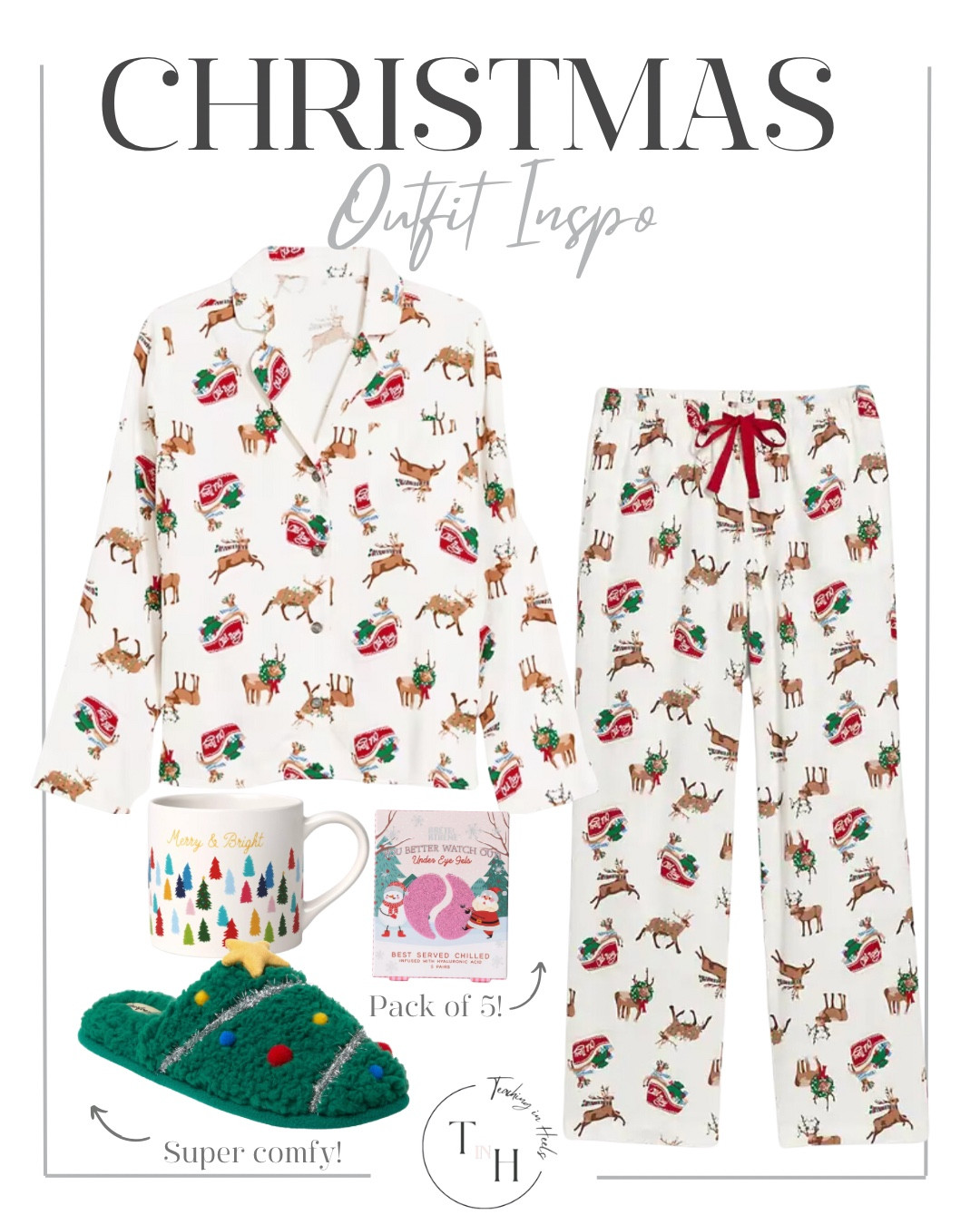Flannel pajamas set  christmas pajamas  cozy christmas pajamas  christmas slippers  christmas tree slippers  christmas mug  christmas eye masks  christmas girls night  christmas night in  christmas cookie ootd  christmas pajamas  cozy christmas jammies   holiday party  holiday photos  teacher style  teacher work style workwear  business casual  business office outfit  teacher ootd  teacherfit   ootd  shirt trendteacher  teacher outfits  teacher  

#LTKGiftGuide #LTKSeasonal #LTKHoliday