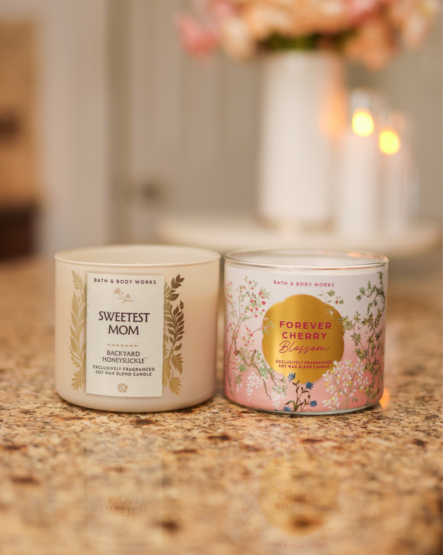 I always love receiving candles as gifts! I usually get gourmand scents but I’m really enjoying the florals.