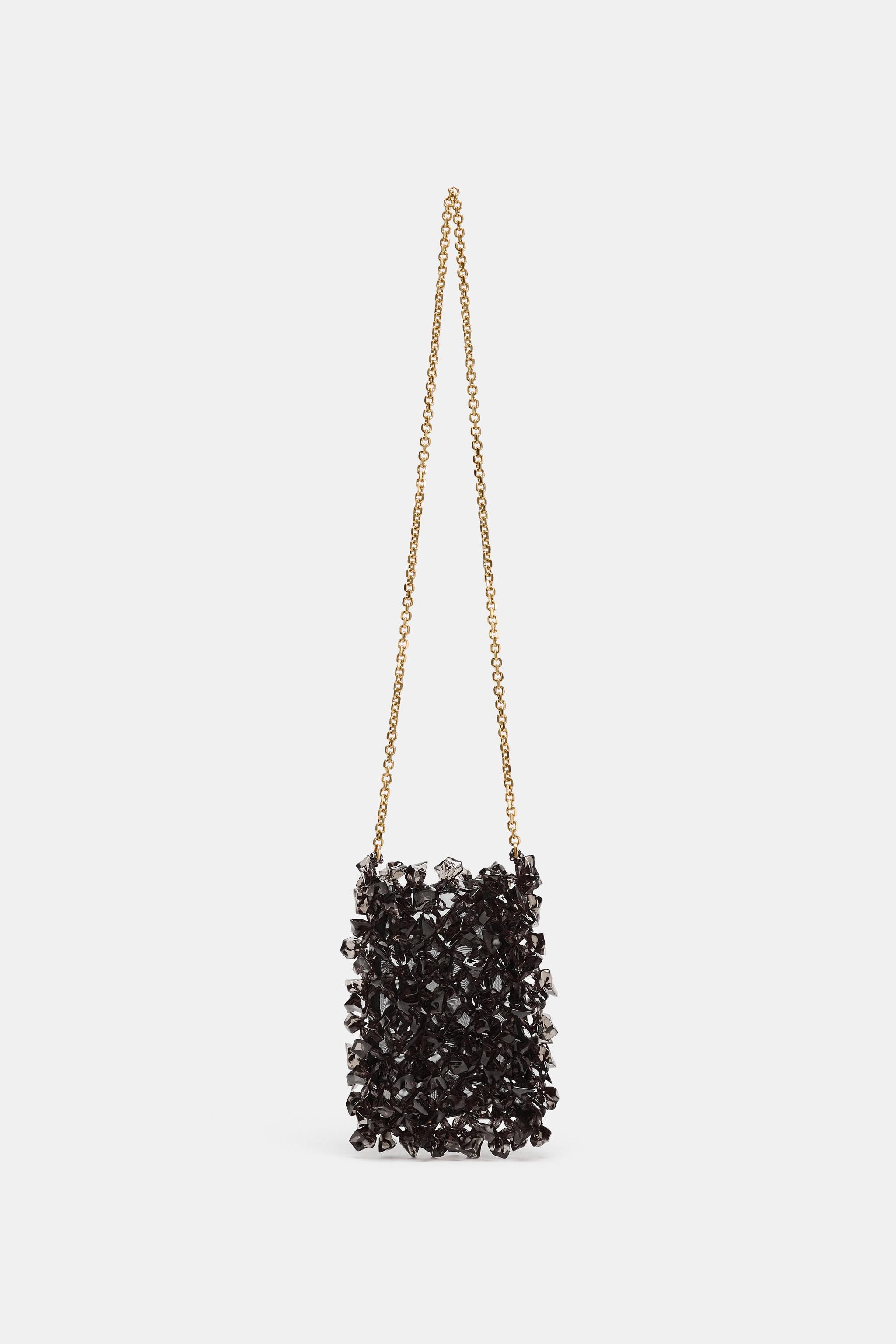 BEADED BUCKET BAG | Zara US