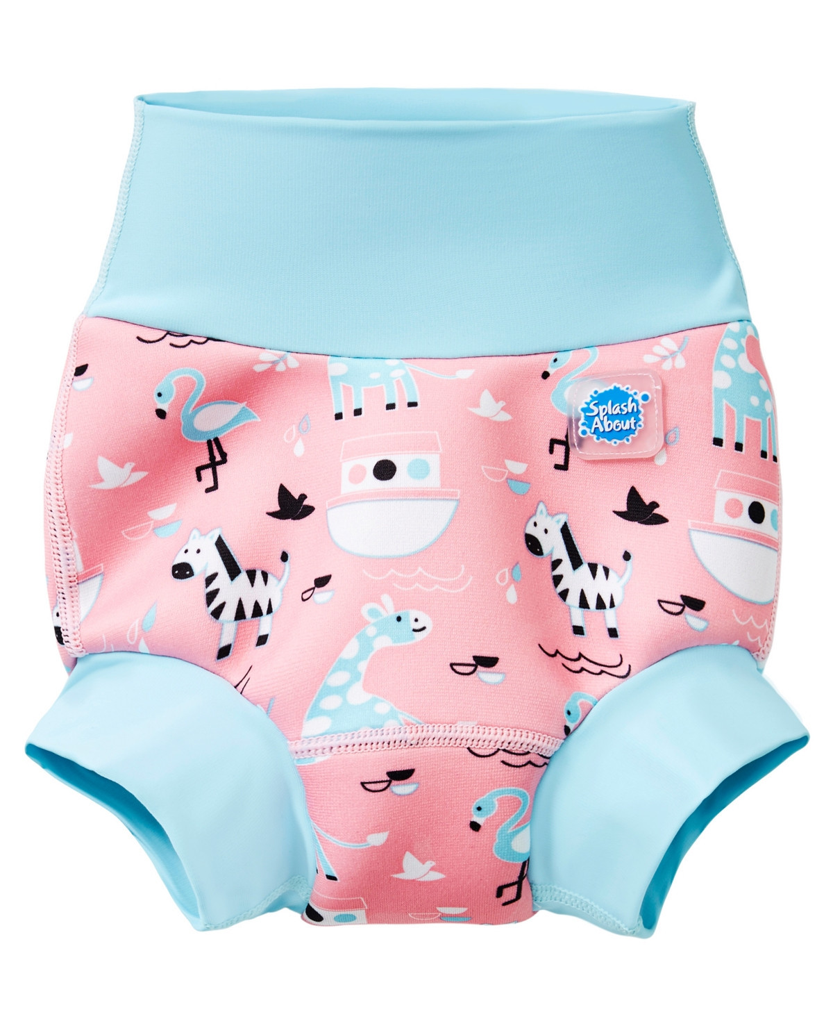 Splash About Happy Nappy Swim Diaper - Nina's Ark 2-3 Years - Pink | Macy's