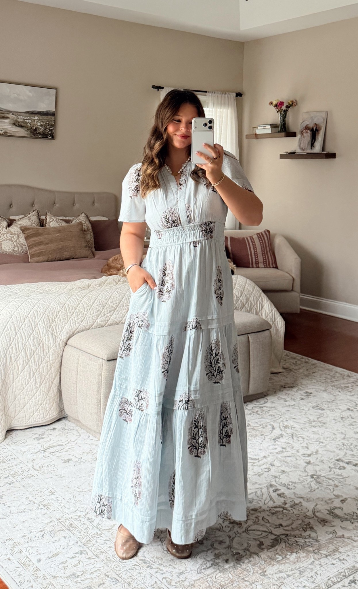 church dress - code: MADISONHOWELLL
wearing a medium