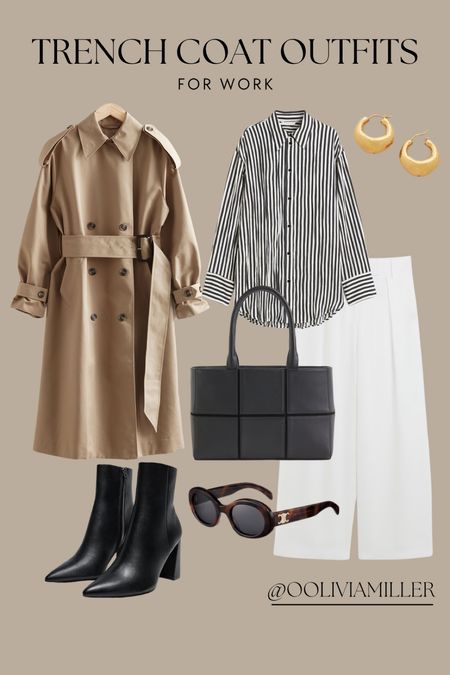 Ways to wear a trench coat - for work 🤍🧥

#LTKstyletip #LTKSeasonal #LTKworkwear