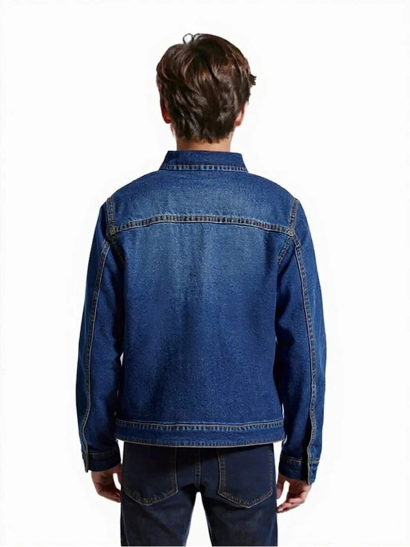 John Deere Boys Denim Trucker Jacket, Sizes 4-16 | Walmart (US)
