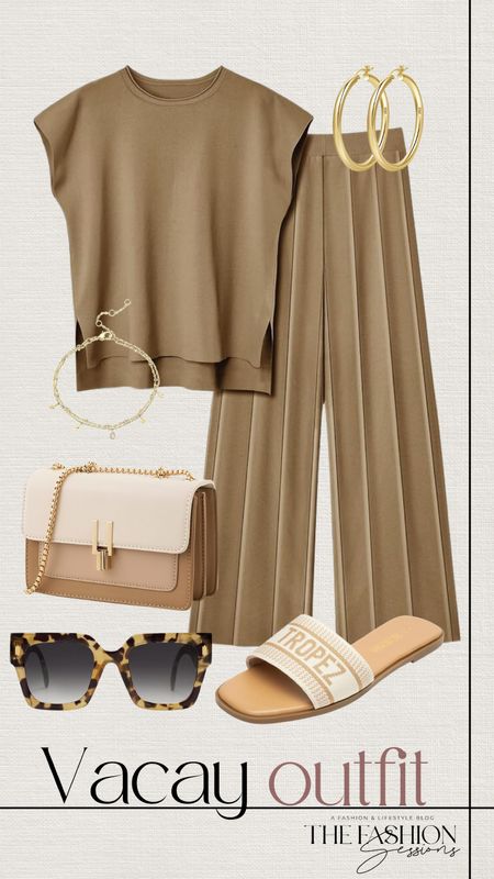 Vacation outfit 😍

Vacation | outfit idea | fashion over 50 | fashion over 40 | neutral outfit | amazon fashion | sandals | purse | accessories | Tracy | The Fashion Sessions 

#LTKstyletip #LTKtravel #LTKover40