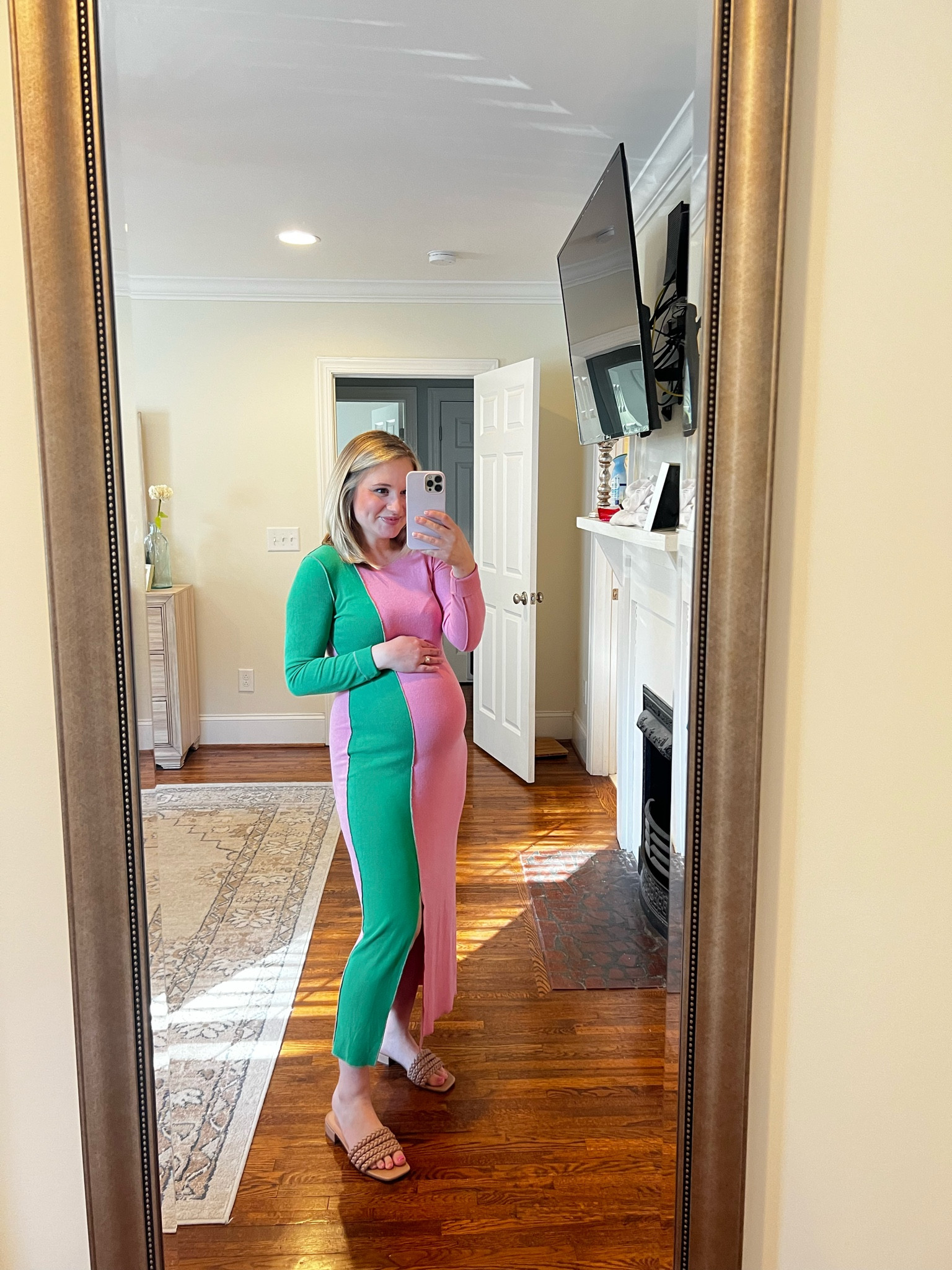 Free people dress! Wearing a size small and is bump friendly! 

#LTKstyletip #LTKSeasonal #LTKbump