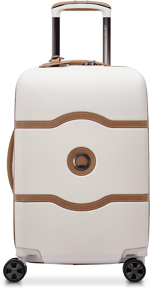 DELSEY Paris Chatelet Hardside 2.0 Luggage with Spinner Wheels, Angora, Carry-on 19 Inch | Amazon (US)