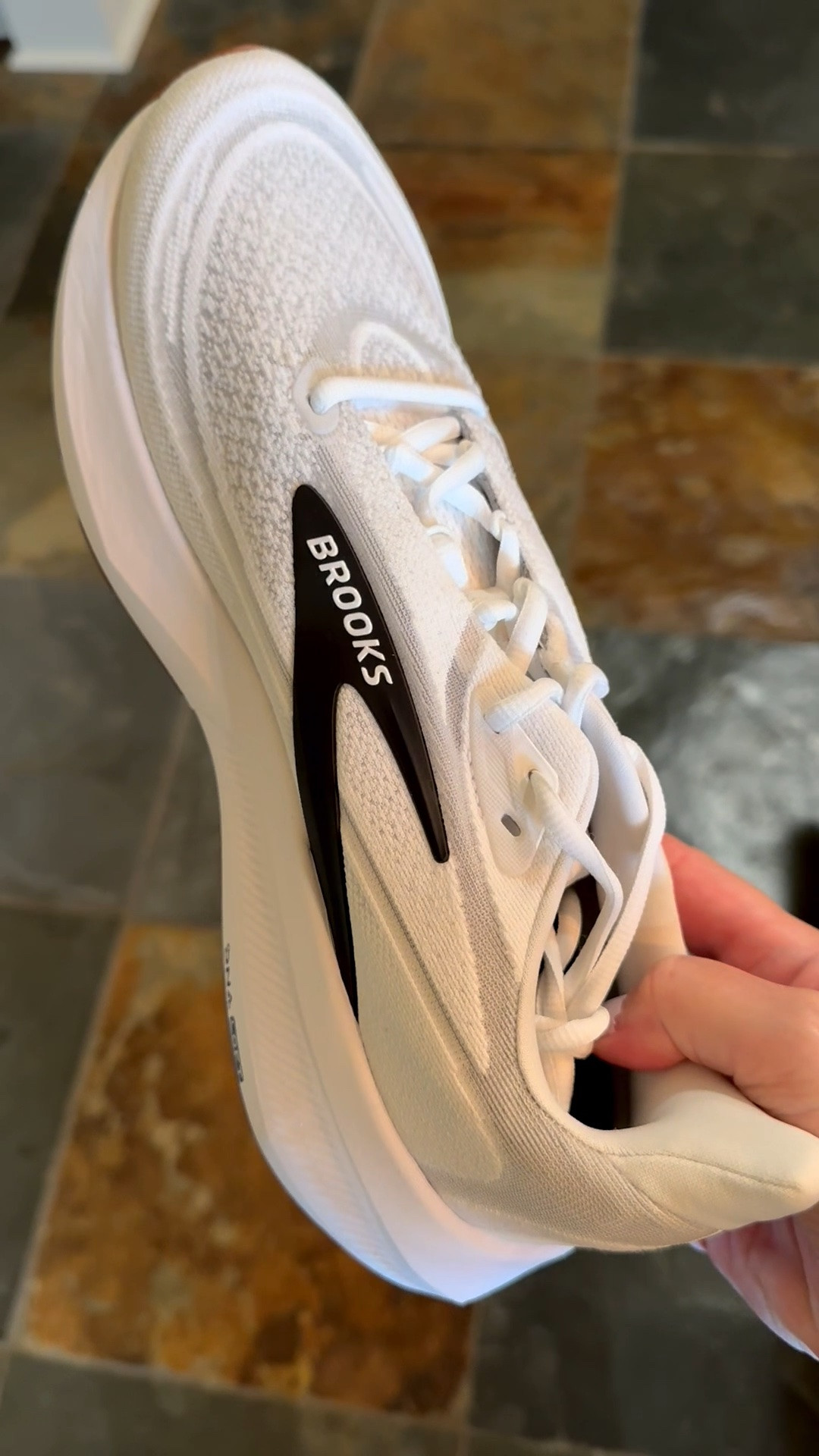 Bought these for my husband and he’s very happy with them. He’s on his feet a lot and likes how light and cushiony they are. I ordered his regular size and they fit perfectly! 👟

#menssneakers #mensrunningshoes #mensathleticshoes #brooks #runningshoes #menswhitesneakers #mensshoes

#LTKMens #LTKActive #LTKfitnessgoals