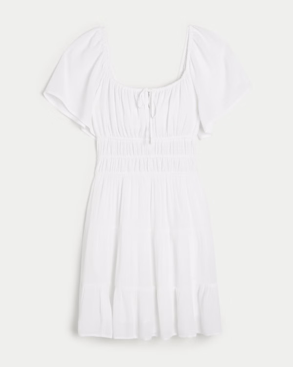 Damen Gestepptes, rückenfreies Skort-Kleid | Damen Neu eingetroffen | HollisterCo.com | Hollister (EU)