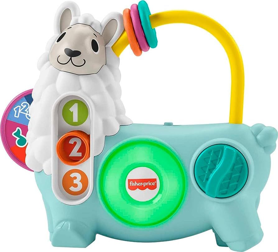 Fisher-Price Linkimals Learning Toy 123 Activity Llama with Interactive Music & Lights for Baby &... | Amazon (US)