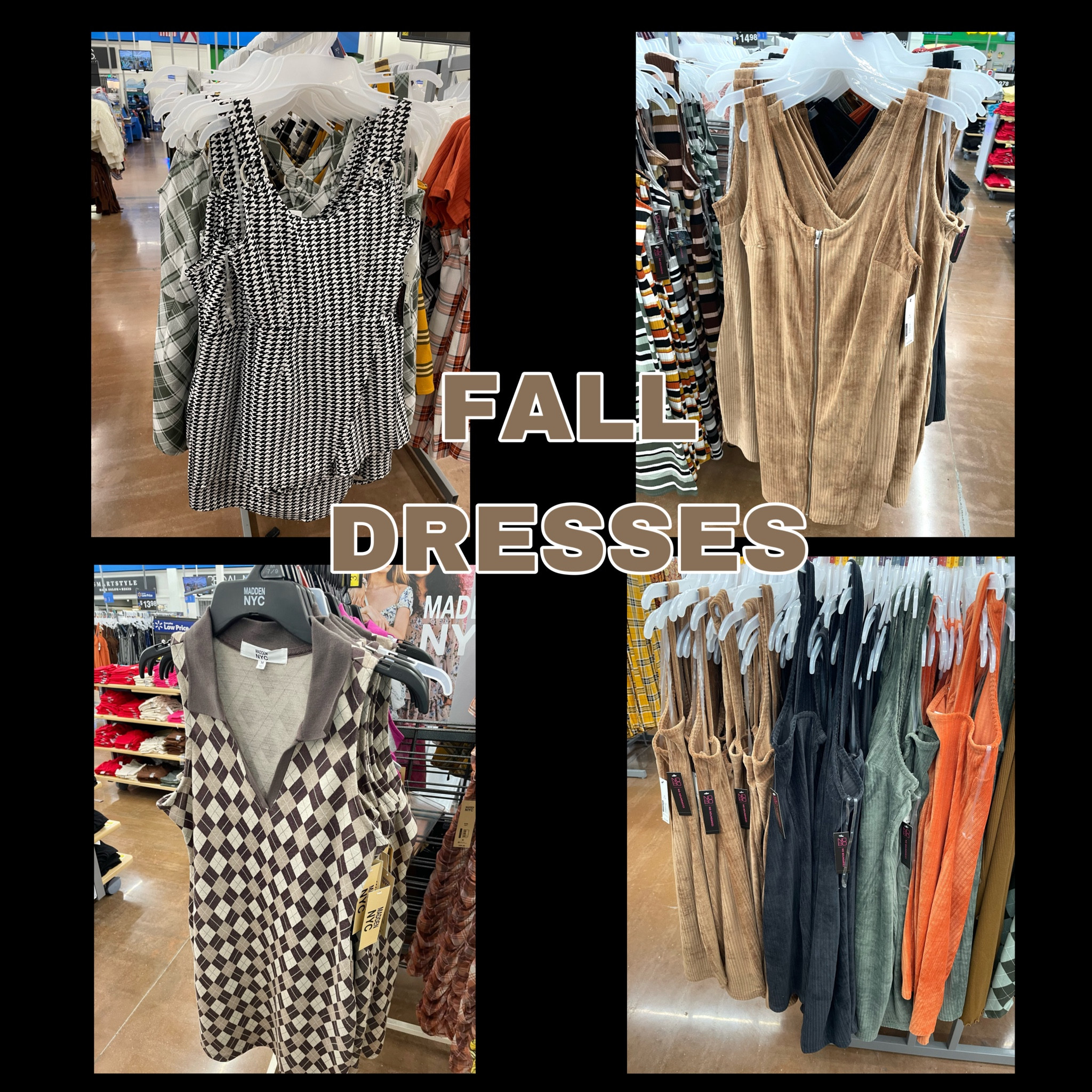These dresses are perfect for Fall. They can also be layered with a shirt or jacket for a cute outfit as well. 🍁✨

#LTKunder50 #LTKSeasonal #LTKstyletip