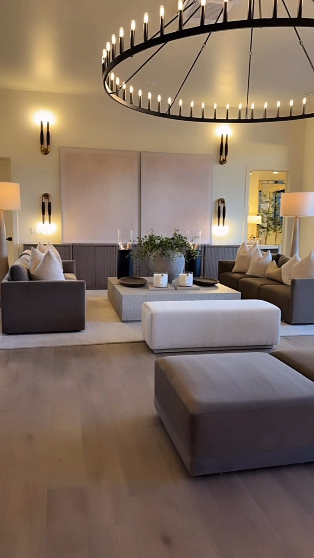 I added just a few more items to my living room, but wow did it change my entire room!! 🤩✨ I finally filled that space with some neautral art, a boucle ottoman, and some candles! 🕯️ 

I love how it turned out! 

Modern neutral home decor 
Living room transformations
Living room decor 
Modern home decor 
Interior design 

Summerthompsonstyles 