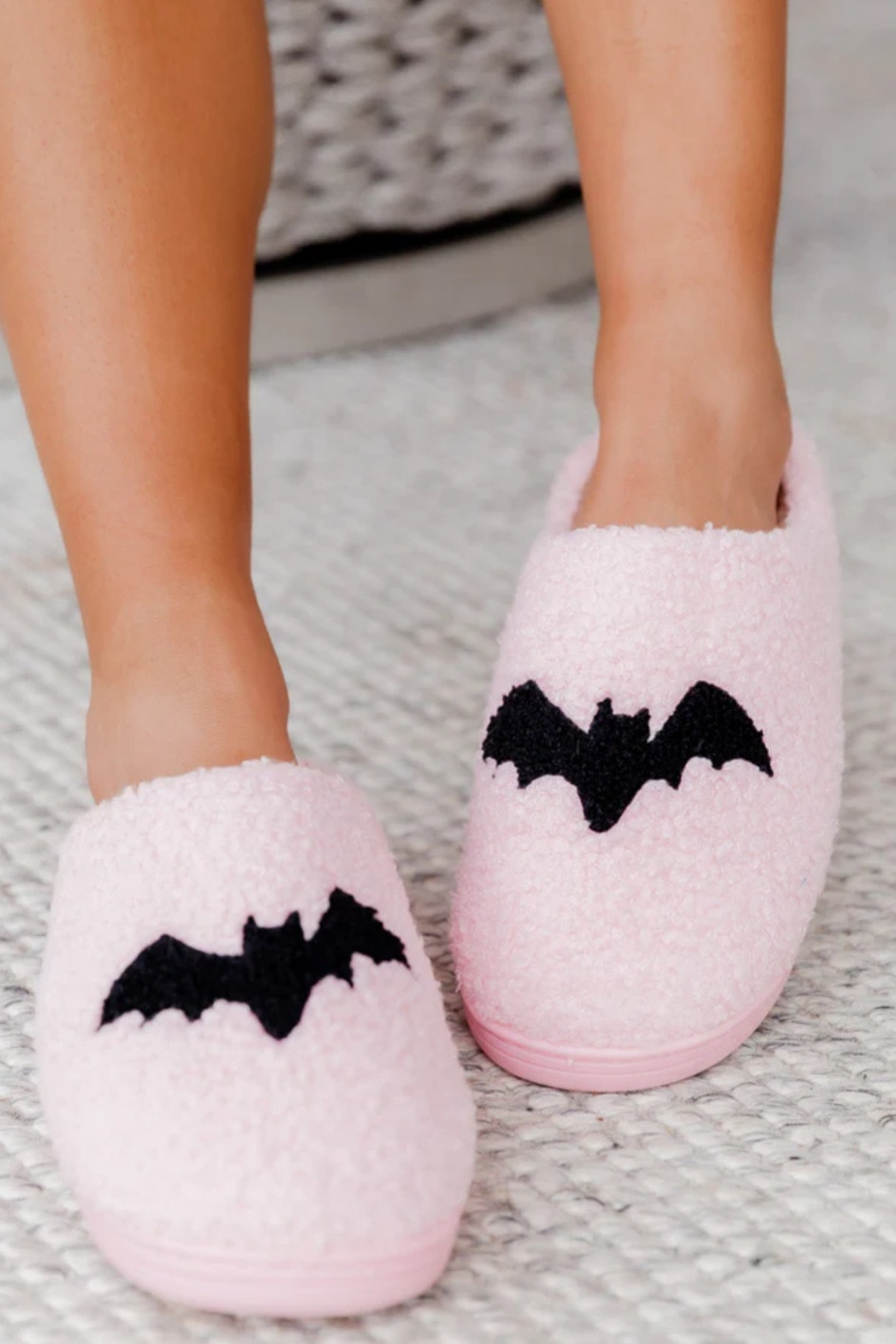 Halloween black Bat slippers, Halloween pink hat slippers, women’s Halloween slippers, slippers pink lily boutique 

#LTKGiftGuide #LTKstyletip #LTKHalloween