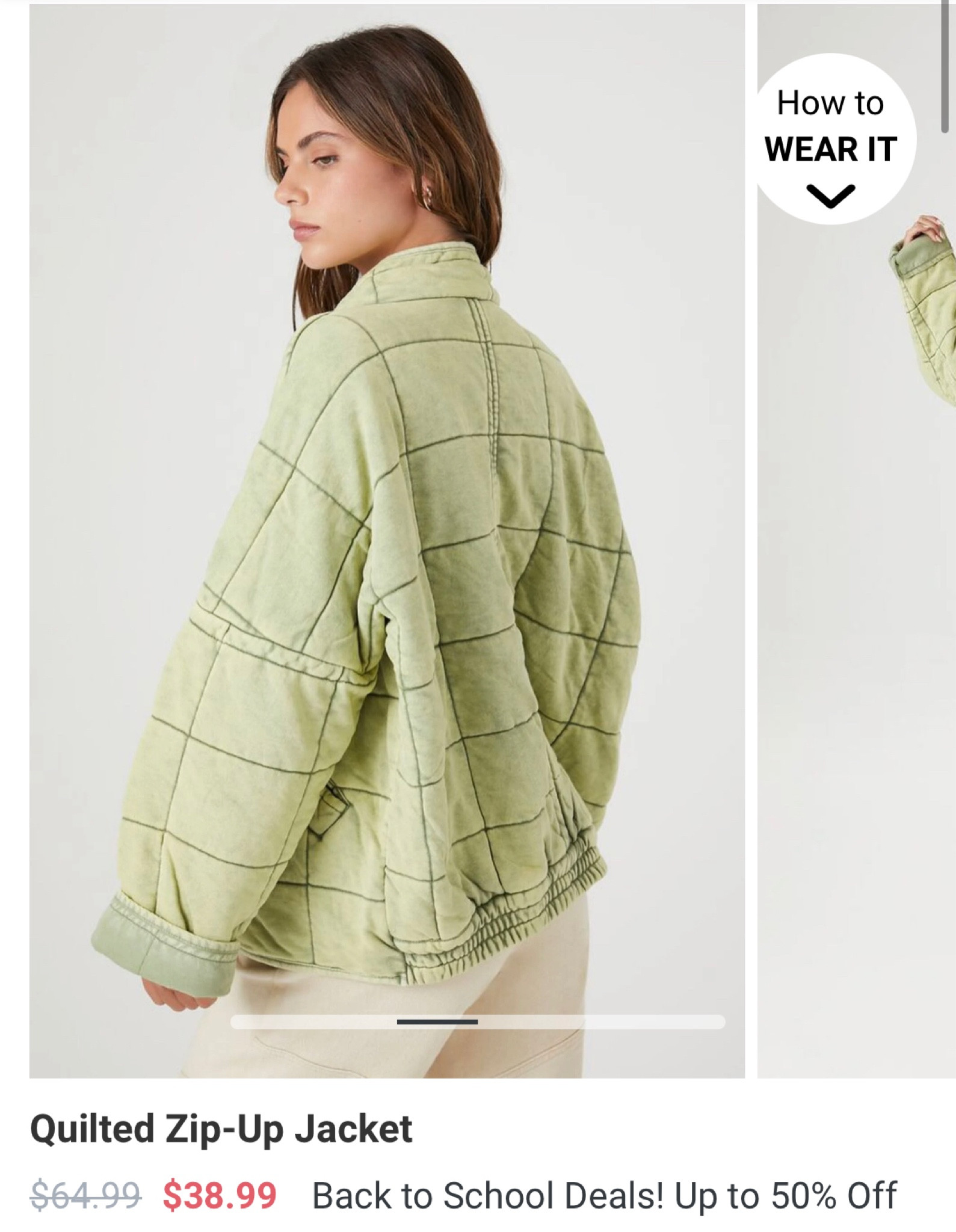 Just ordered in size L on Forever 21s 50% off sale. So perfect for fall!

#LTKSeasonal #LTKSale