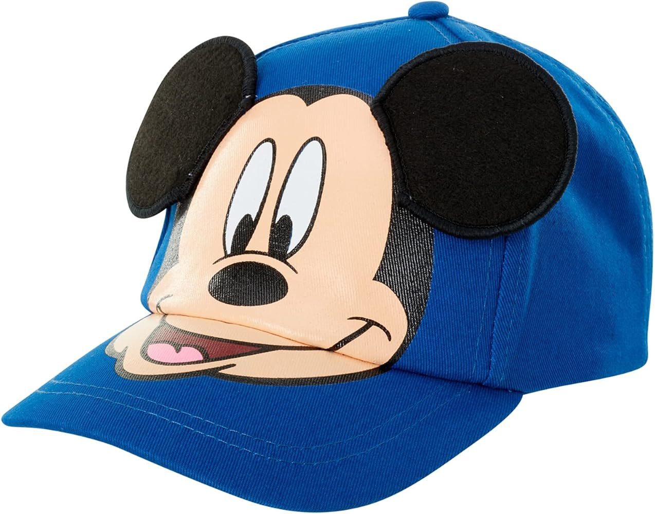 Disney Boys Baseball Cap, Mickey Mouse Adjustable Toddler Hat, Ages 2-4 Or Boy Hats for Kids Ages... | Amazon (US)
