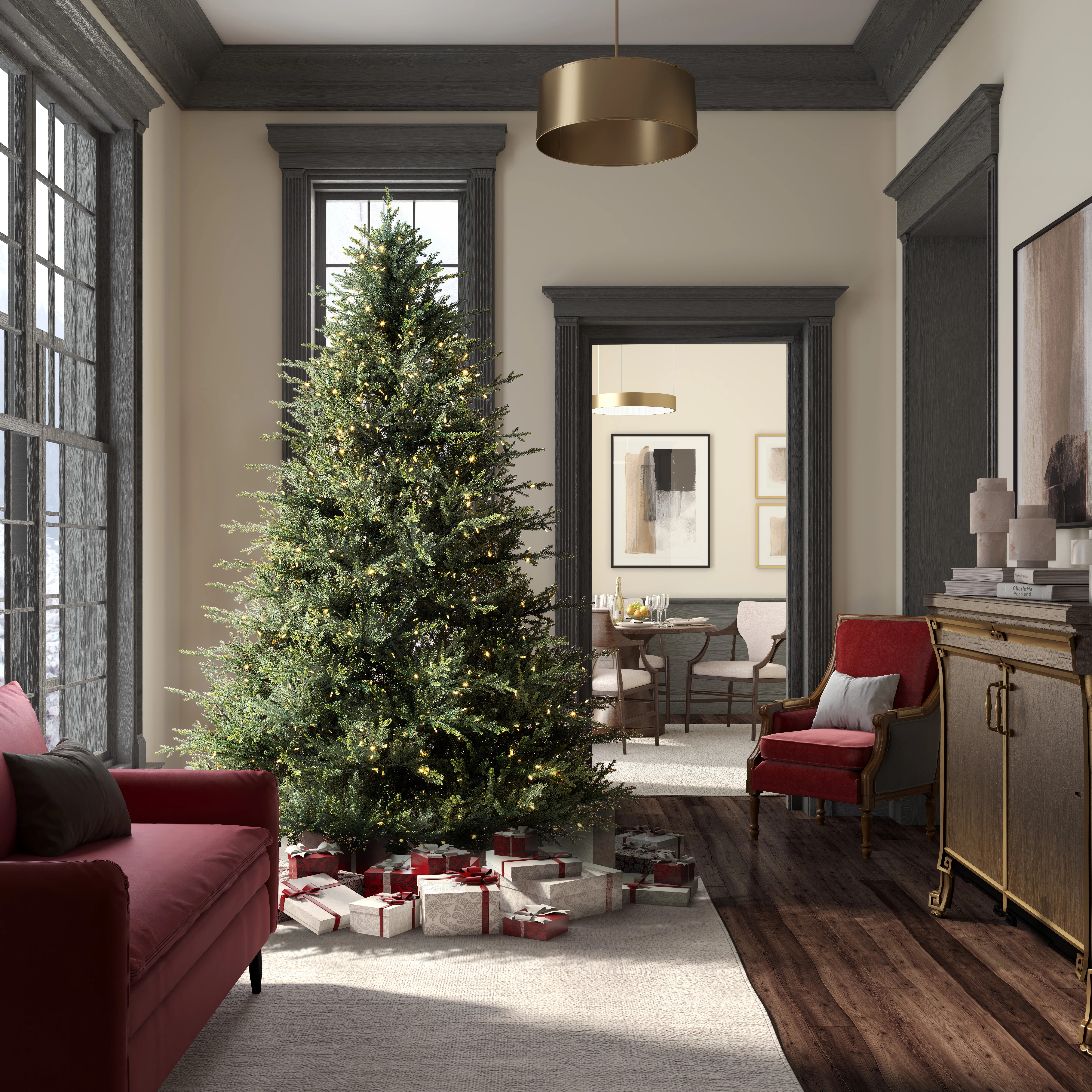 Itzell Lighted Christmas Tree | Wayfair North America