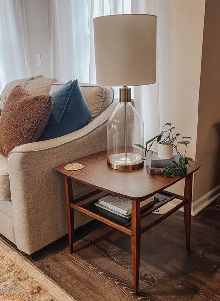 Mid-century pieces are making their way into the condo…new lamp (Rugs USA) and thrifted “Lane” end table. 

www.fortheloveofhome.us
For The Love of Home LLC - Michigan Interior Design

#LTKunder50 #LTKhome #LTKSale