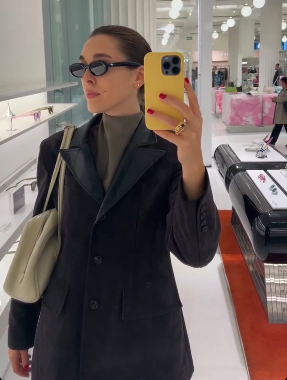 Gentle Monster Sunglasses, Marge Sherwood Bag, The Outnet Blazer, ASOS Shirt 

#LTKSeasonal #LTKstyletip #LTKeurope