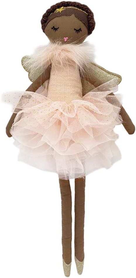 MON AMI Ada Pink Angel African American Stuffed Doll – 15”, Soft & Cuddly Plush Doll, Use as ... | Amazon (US)