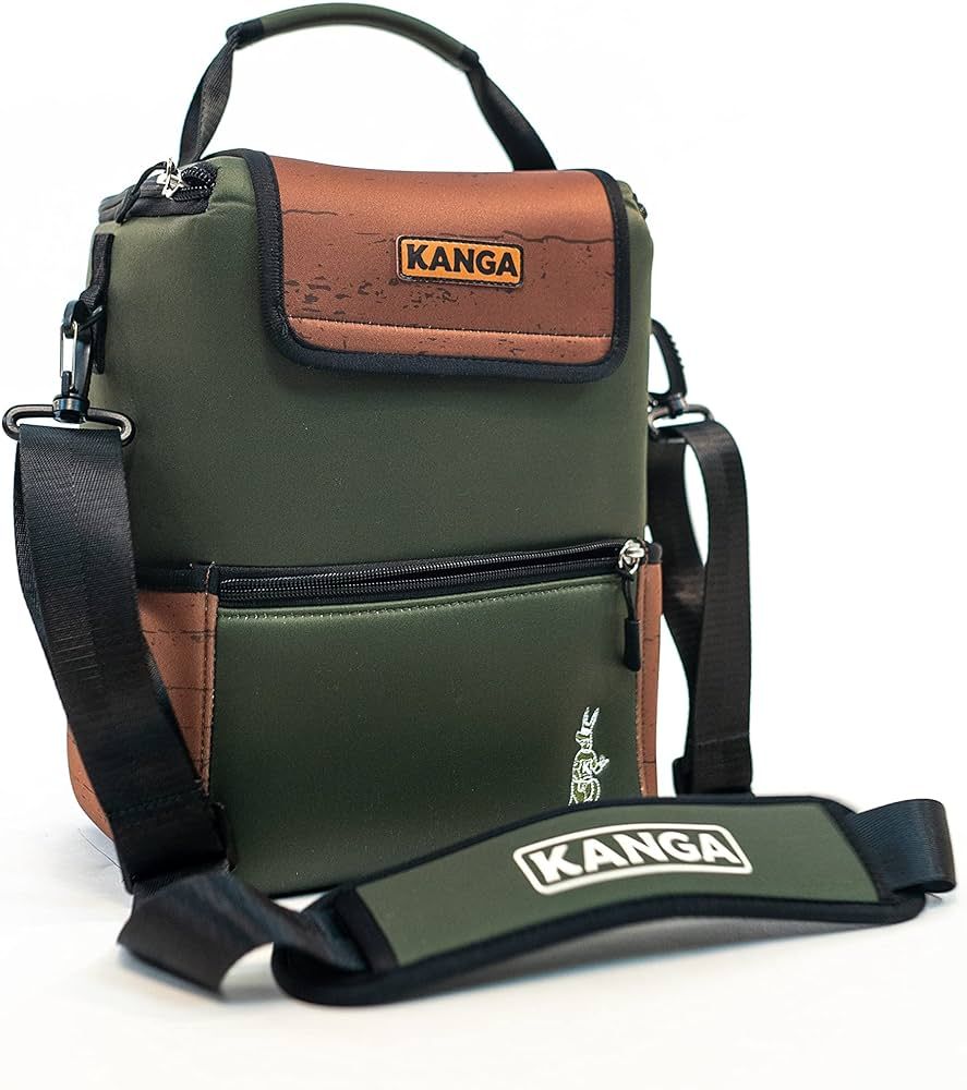 Kanga Insulated Cooler Bag - Soft Cooler Bag - 6 or 12 Can Beer and Seltzer Drink Cooler - Insula... | Amazon (US)