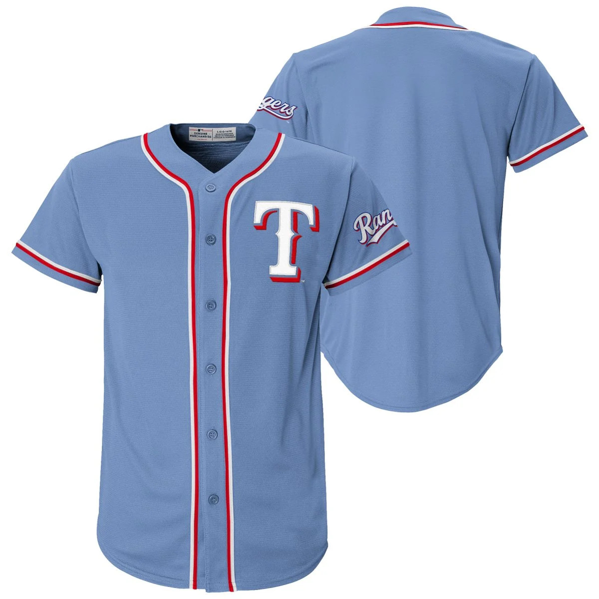 MLB Texas Rangers Youth Secondary Color Synthetic Jersey | Walmart (US)