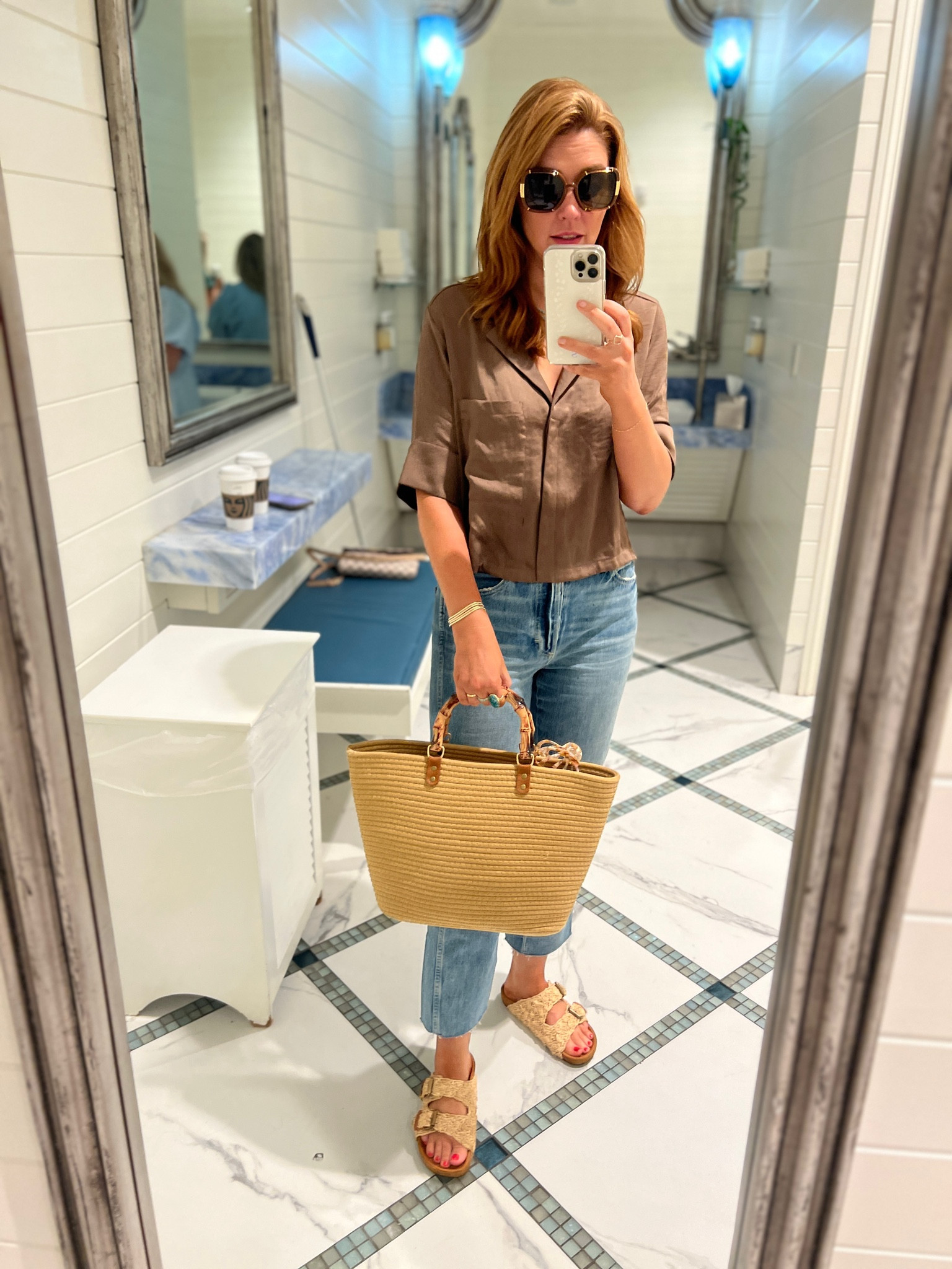 Love this bamboo handle bag! Comes in multiple color options! Only $25!!!

#LTKunder50 #LTKstyletip #LTKitbag