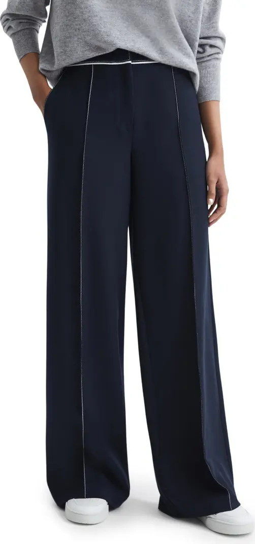 Oriel Topstitch Pants | Nordstrom