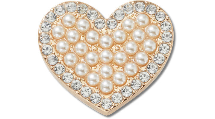 Pearl Cluster Heart | Crocs (US)
