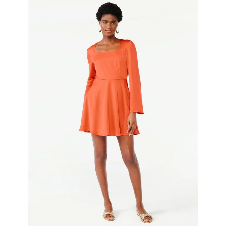 Scoop Women's Strappy Knot Slide Sandals | Walmart (US)