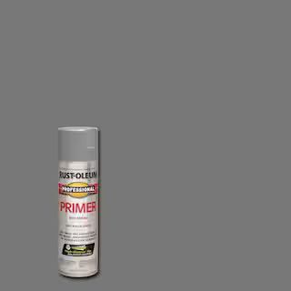 Rust-Oleum Professional 15 oz. Flat Gray Primer Spray 7582838 - The Home Depot | The Home Depot
