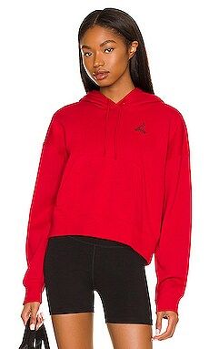 Jordan Essentials Fleece Hoodie Core in Gym Red from Revolve.com | Revolve Clothing (Global)