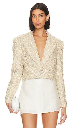 Pearl Jacket in Ivory | Revolve Clothing (Global)