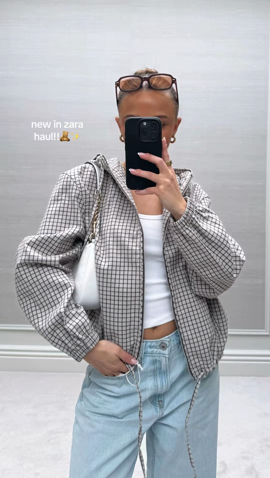 new in zara try on haul 🦩✨

Pinterest style outfit inspo ideas winter spring TikTok casual easy basic neutral ootd wishlist faves petite new viral bomber jacket zip up cropped checked brown beige hooded raincoat 

#LTKspring #LTKhaul #LTKUK