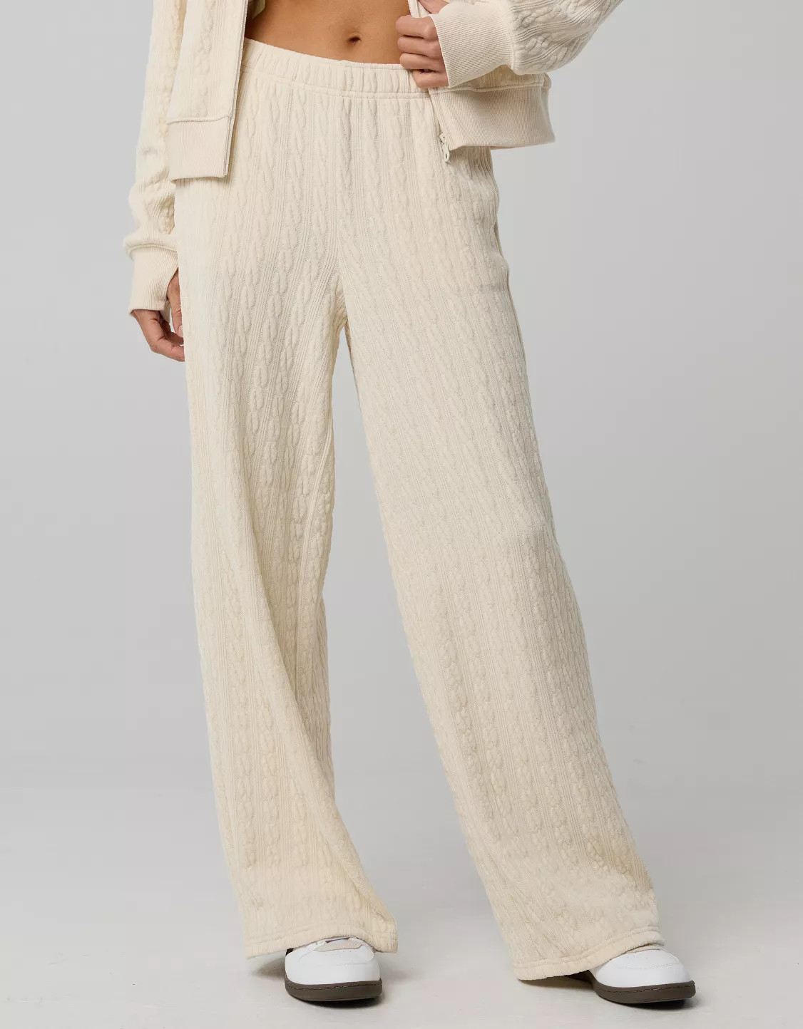 OFFLINE By Aerie Cable Lounge Trouser | Aerie