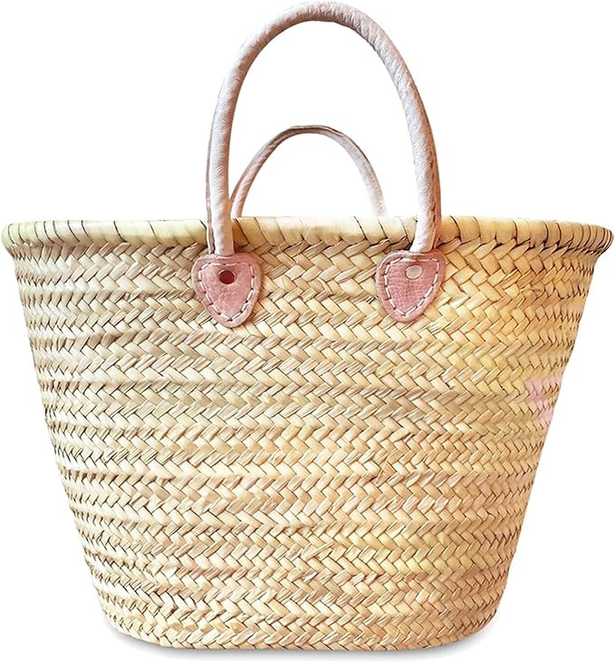 purifyou Handmade Moroccan Basket - XL (19x12") | French Market Basket | Straw Market Bag | Wicke... | Amazon (US)