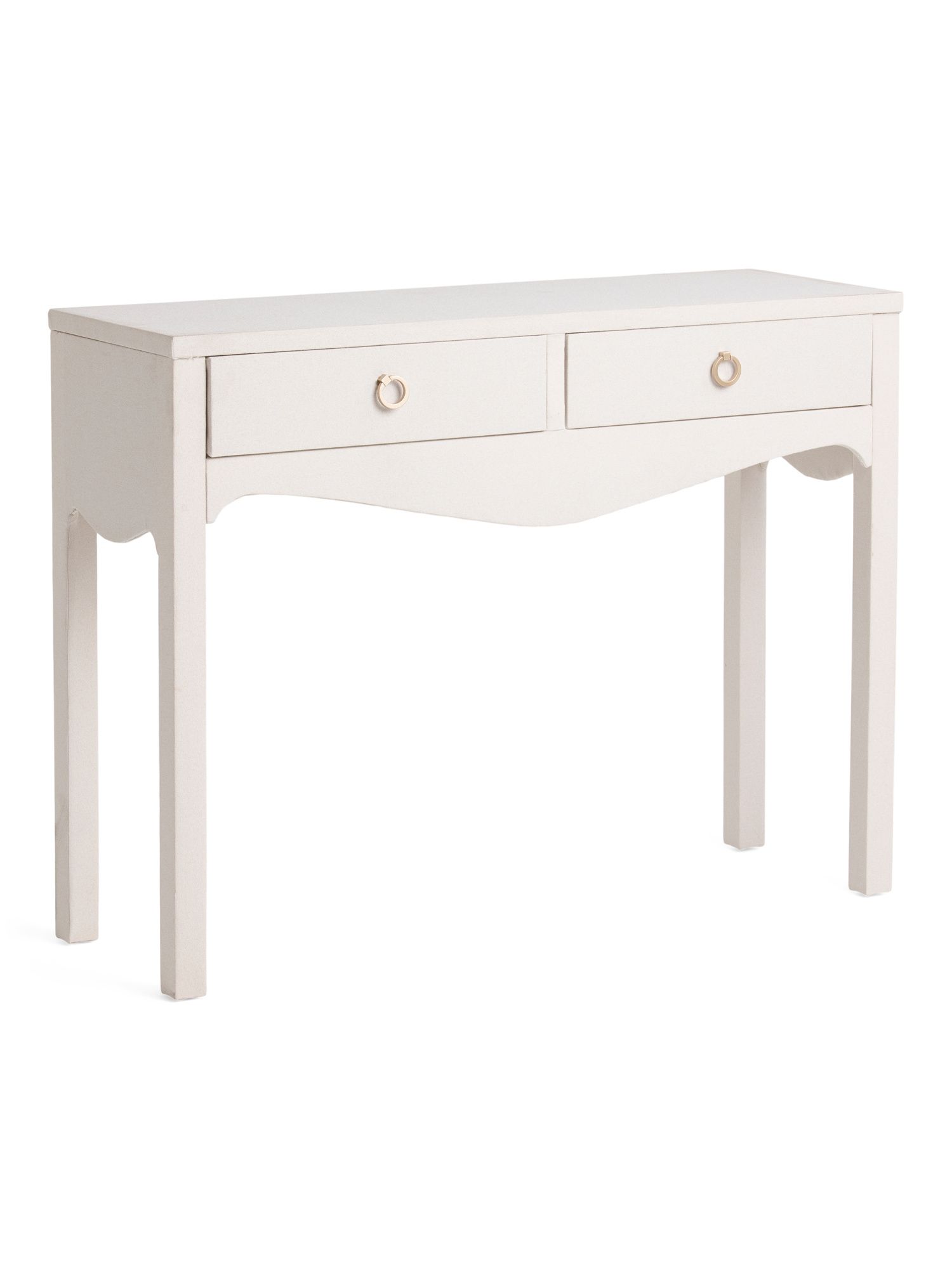 42in Linen Console Table | Marshalls