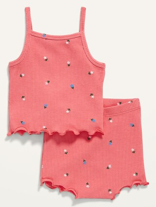 Rib-Knit Tank Top and Shorts Set for Baby | Old Navy (US)