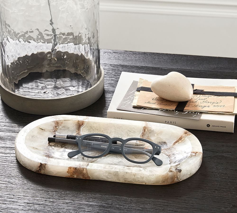 Agate Stone Catchall | Pottery Barn (US)