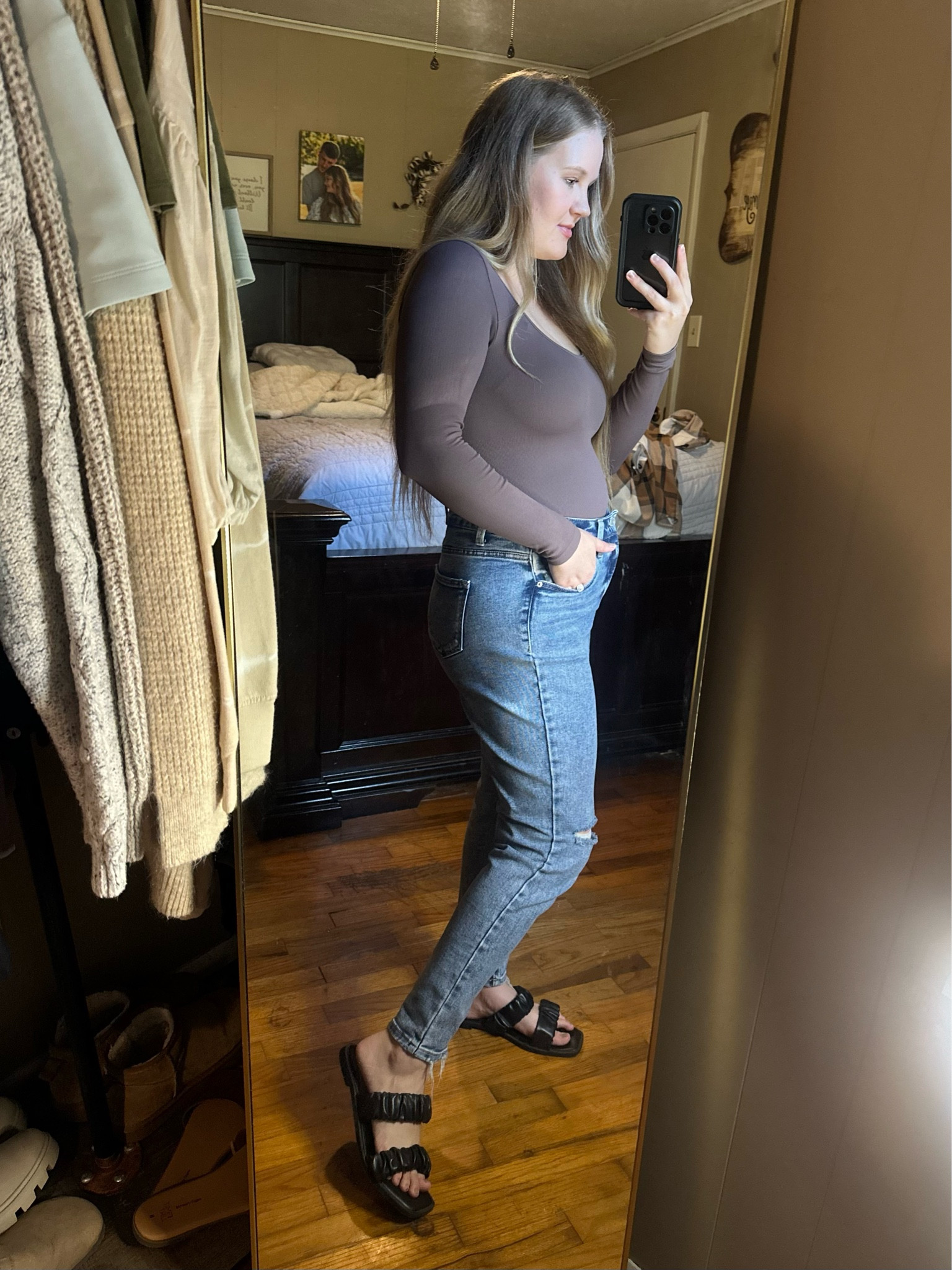 Flattering Amazon bodysuit 2 set wearing size small, walmart high rise mom jeans size 6, rushed sandals black sandals summer sandals braided sandals 

#LTKFindsUnder50 #LTKU #LTKStyleTip