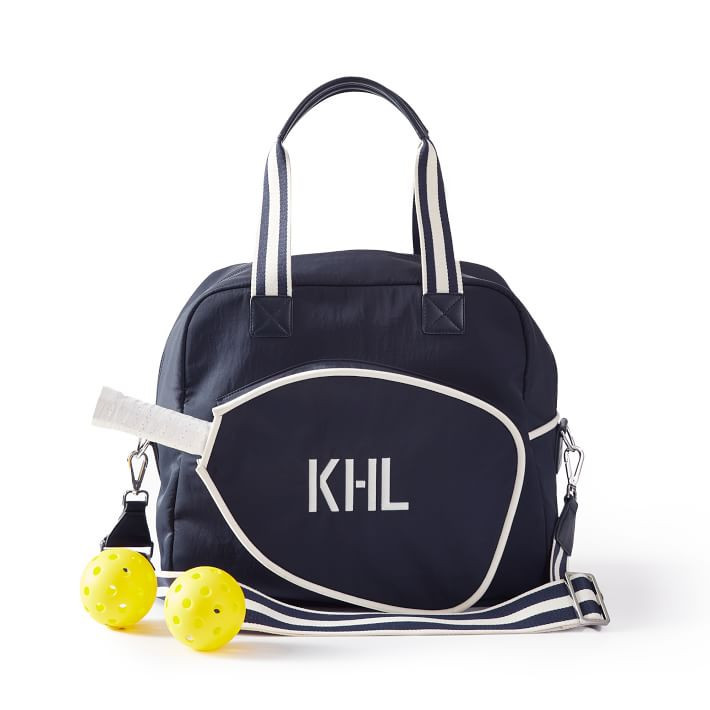 Sporty Stripe Pickleball Bag | Mark and Graham