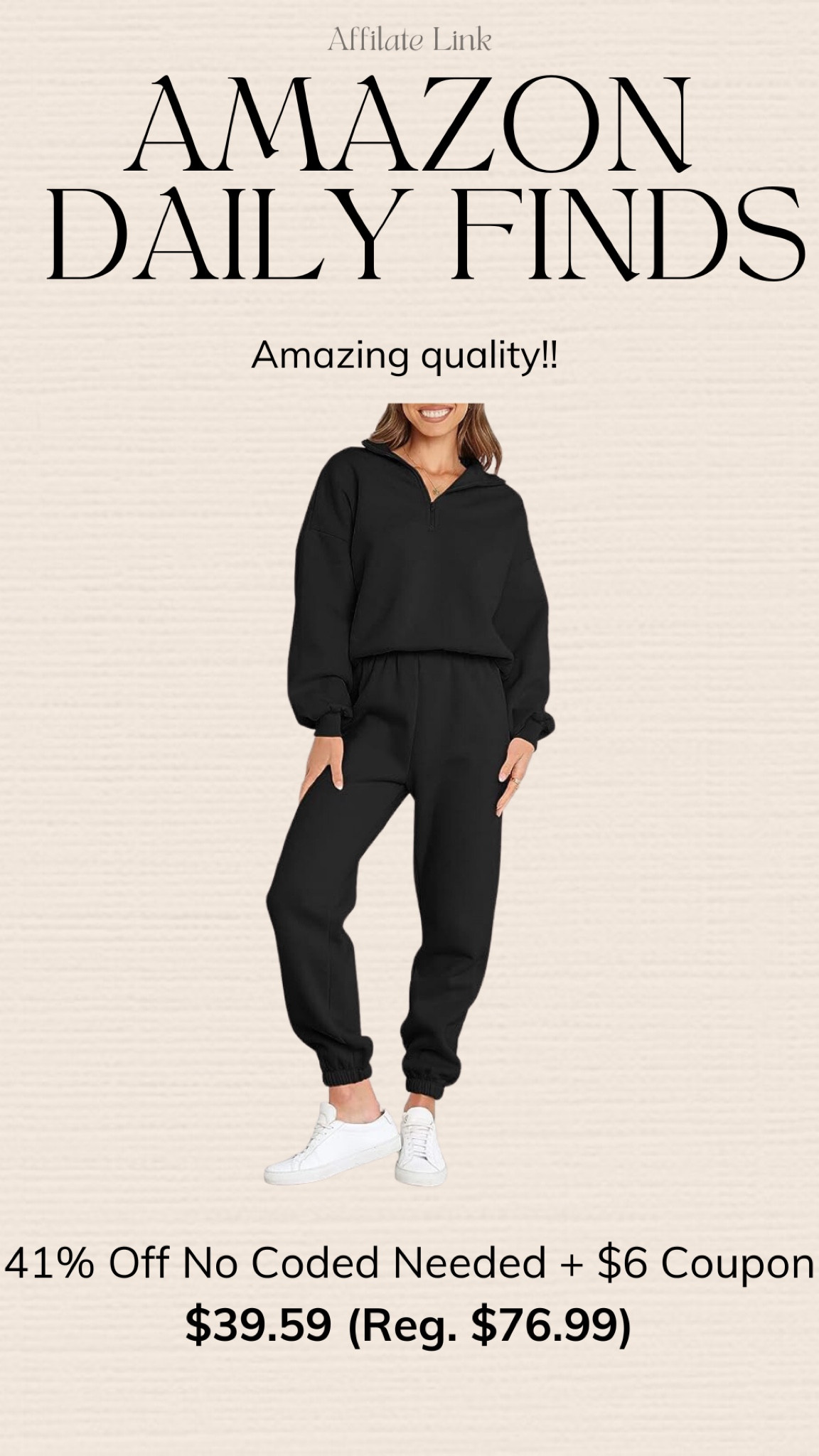 Matching sweat set on Amazon!  So cute and great quality!

#LTKmidsize #LTKunder50