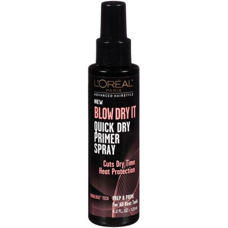 L Oreal Paris Advanced Hairstyle Blow Dry It Quick Dry Primer Spray 4.2 Fl; Oz. | Walmart (US)