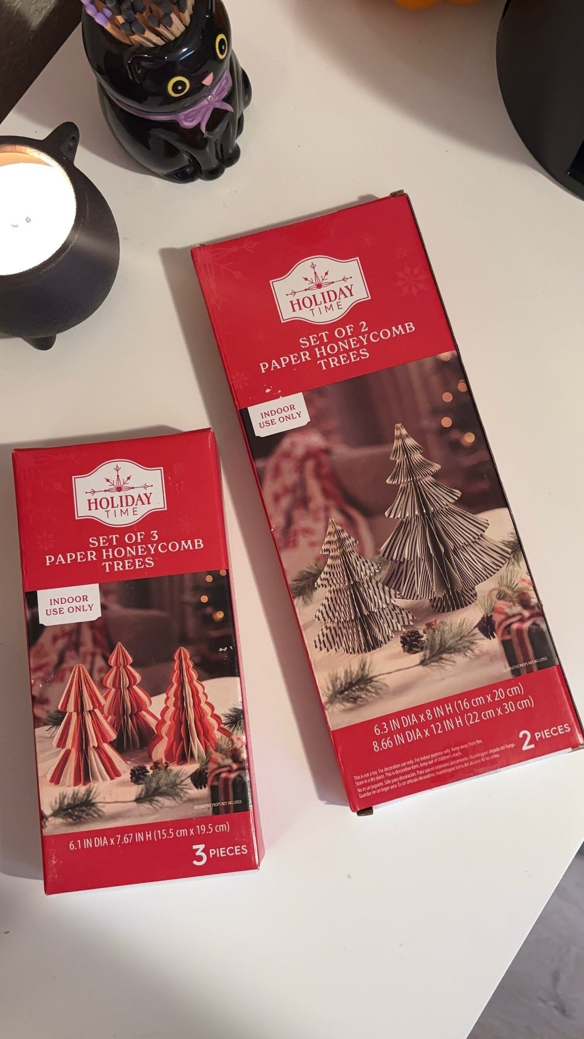 Affordable paper honeycomb trees 🎄

#LTKSeasonal #LTKHome
