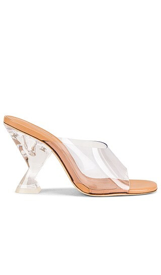 Madonna Lucite Heel in Tan | Revolve Clothing (Global)