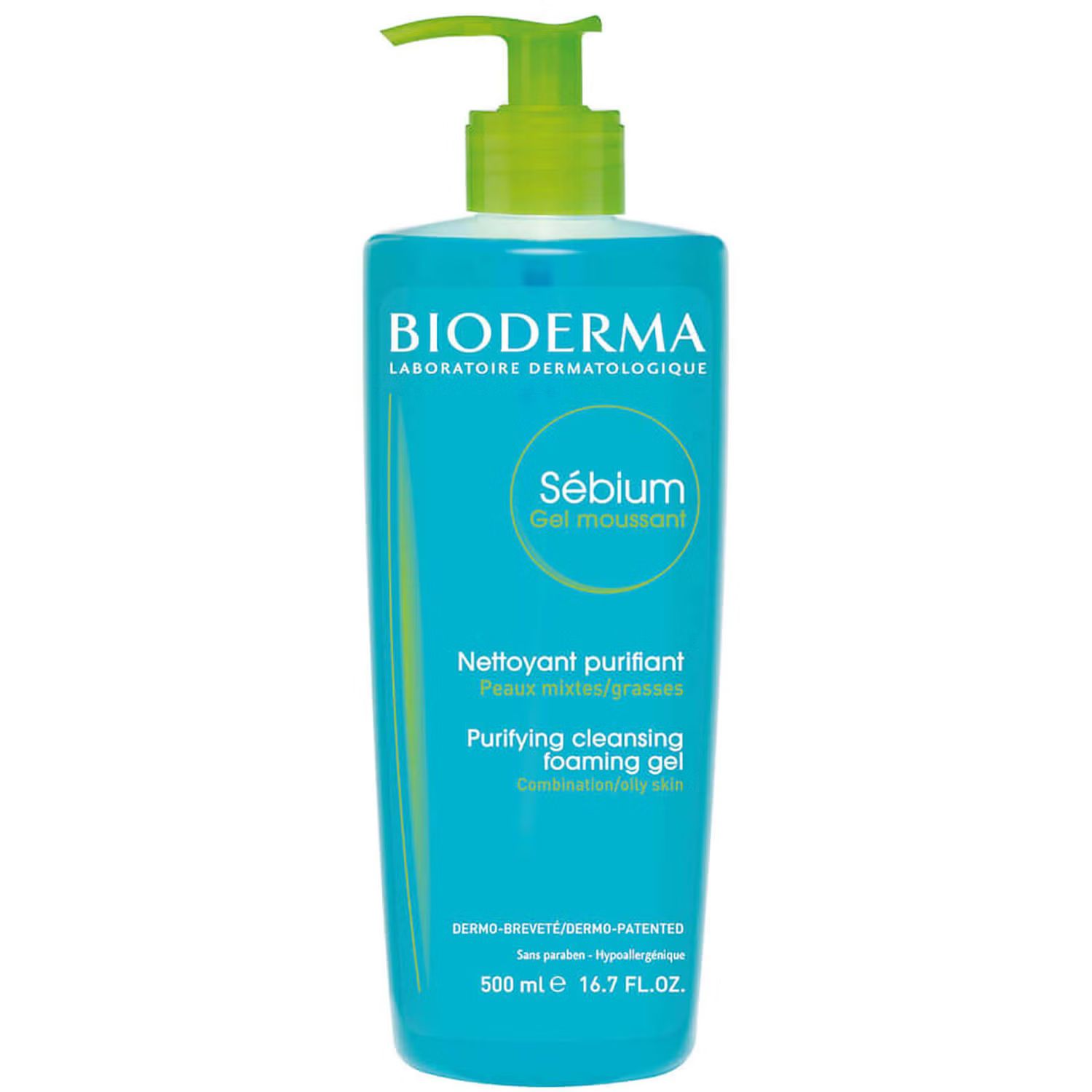 Bioderma Sébium Purifying Foaming Gel Oily to Blemish-Prone Skin 500ml | Look Fantastic (ROW)