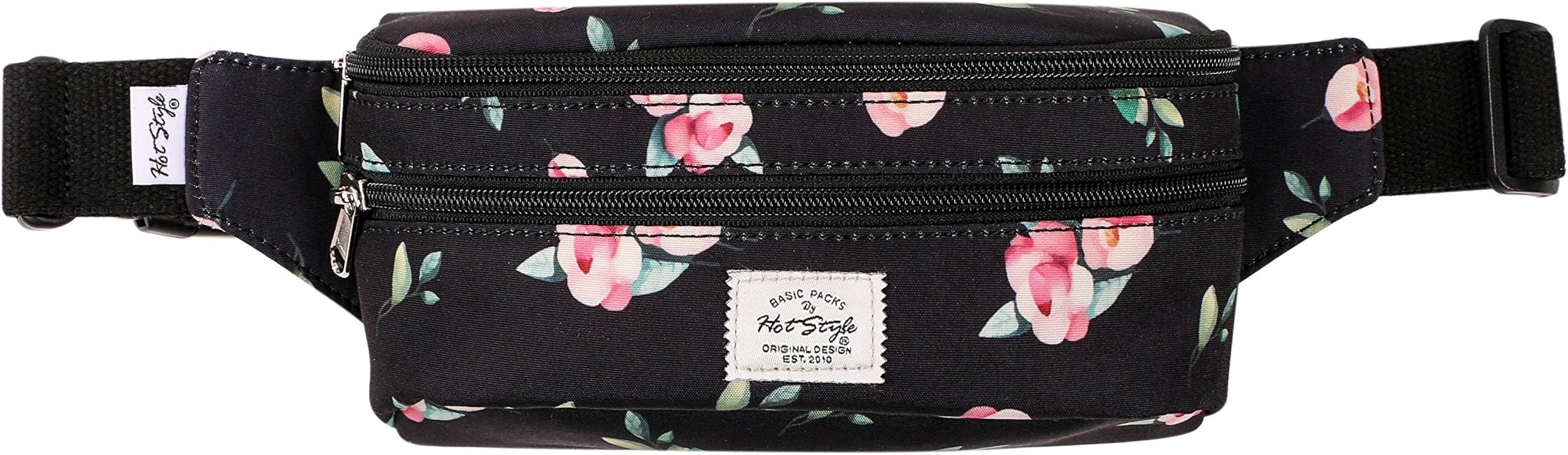 HotStyle 521s Small Fanny Pack Fashion Waist Bag Cute for Women, 8.0"x2.5"x4.3" | Amazon (US)