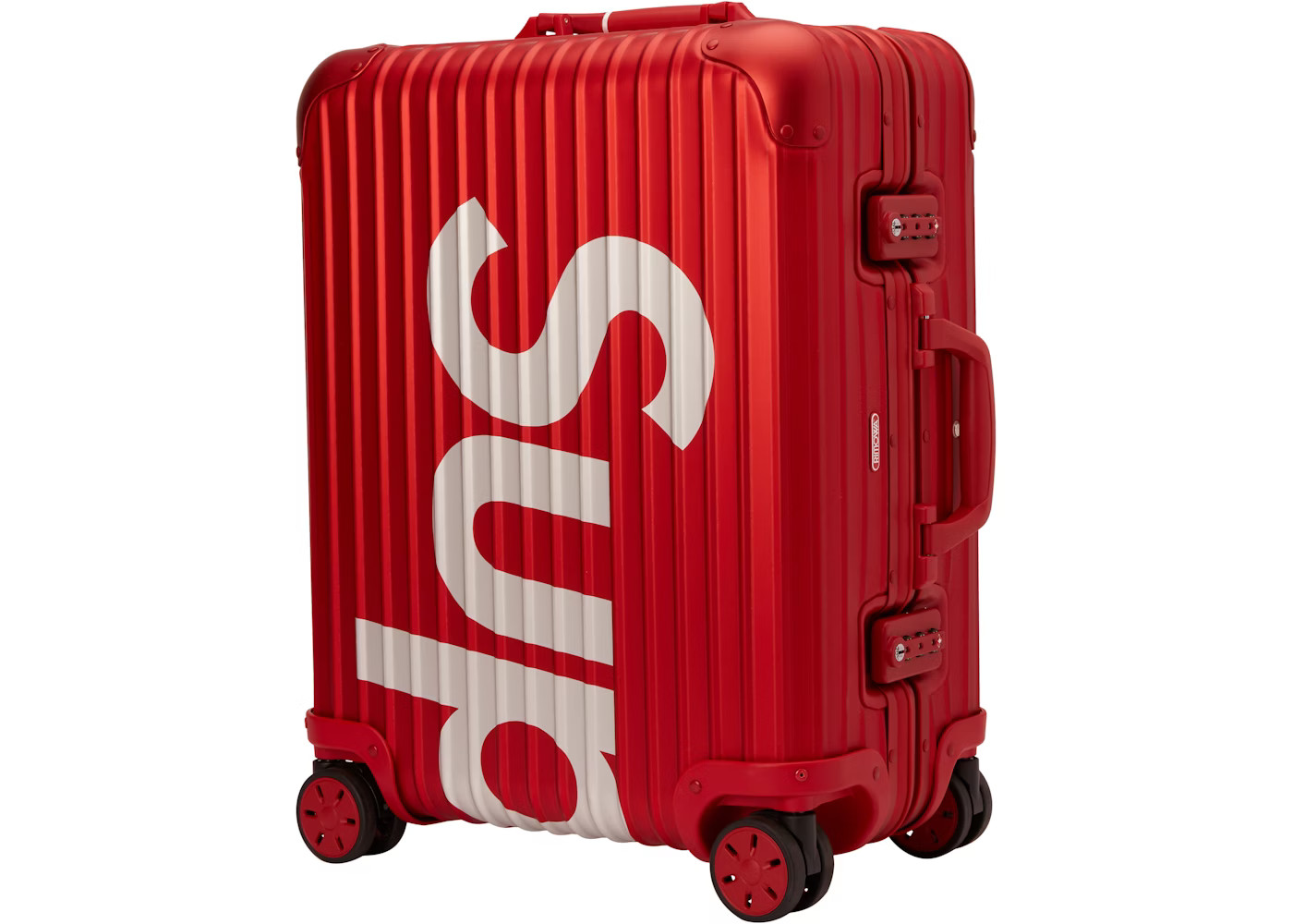 Supreme RIMOWA Topas Multiwheel 45LRed | StockX
