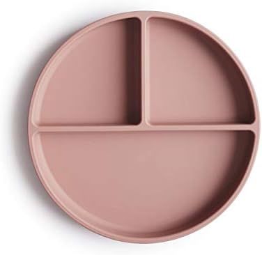 Amazon.com: mushie Silicone Suction Plate | BPA-Free Non-Slip Design (Blush) : Everything Else | Amazon (US)