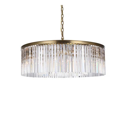 Dahlonega 10 - Light Crystal Dimmable Classic / Traditional Chandelier | Wayfair North America